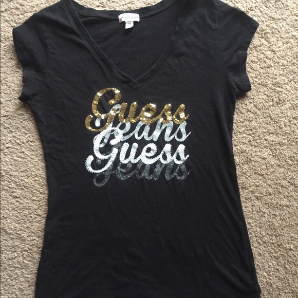 Guess Tops - Guess jeans shirt black medium Guess Tops - Guess jeans shirt black medium